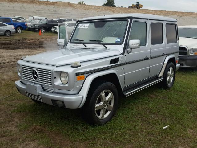 WDCYR49E46X166191 - 2006 MERCEDES-BENZ G SILVER photo 2