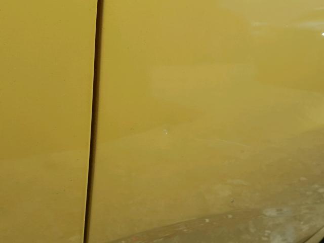 KL1TD626X5B503530 - 2005 CHEVROLET AVEO BASE Դեղին լուսանկար 9