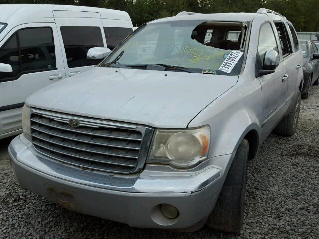 1A8HW58N78F107689 - 2008 CHRYSLER ASPEN LIMI SILVER photo 2