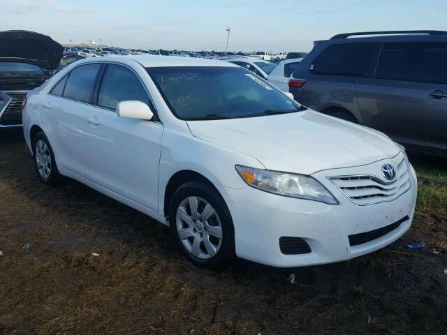 4T4BF3EK7BR176592 - 2011 TOYOTA CAMRY WHITE photo 1