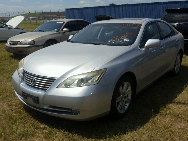 JTHBJ46G982210242 - 2008 LEXUS ES 350 SILVER photo 2