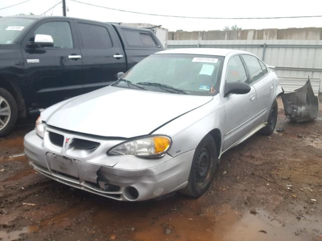1G2NE52E45M228939 - 2005 PONTIAC GRAND AM S Gümüş foto 2