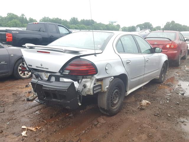 1G2NE52E45M228939 - 2005 PONTIAC GRAND AM S Gümüş foto 4