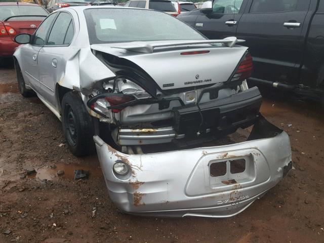 1G2NE52E45M228939 - 2005 PONTIAC GRAND AM S Gümüş foto 9