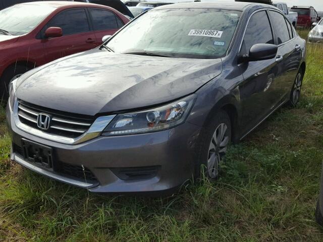 1HGCR2F34FA036939 - 2015 HONDA ACCORD CHARCOAL photo 2