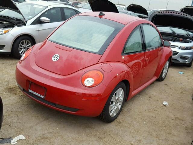 3VWPW3AG3AM035427 - 2010 VOLKSWAGEN NEW BEETLE RED photo 4