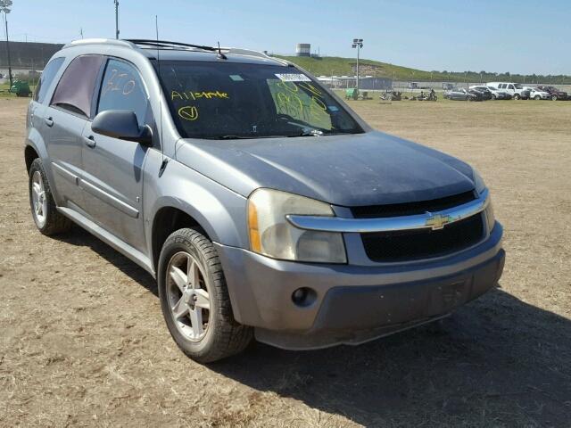 2CNDL63F066045642 - 2006 CHEVROLET EQUINOX LT GRAY photo 1