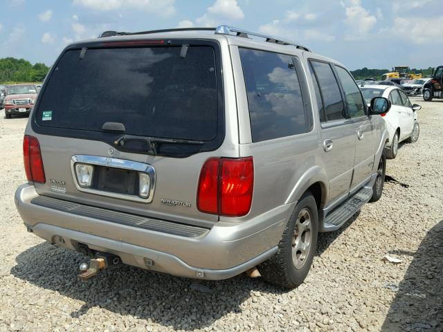5LMEU27A1YLJ18212 - 2000 LINCOLN NAVIGATOR 金色 照片 4