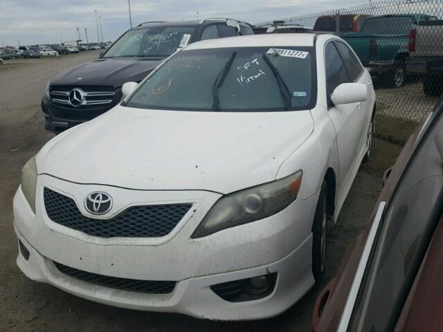 4T1BF3EK1AU505666 - 2010 TOYOTA CAMRY WHITE photo 2