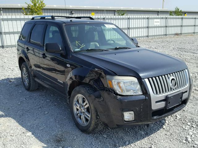 4M2CU87128KJ33643 - 2008 MERCURY MARINER PR BLACK photo 1