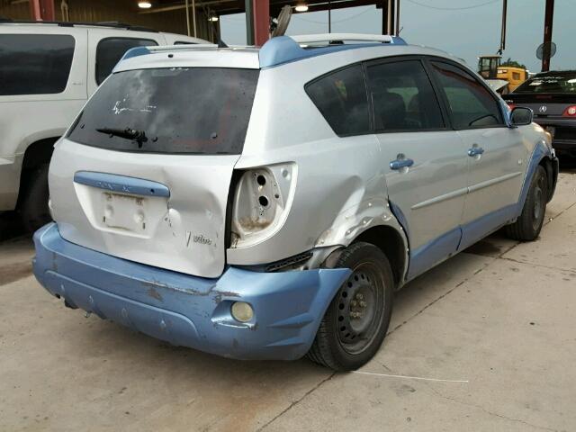 5Y2SL65876Z429898 - 2006 PONTIAC VIBE GRAY photo 4