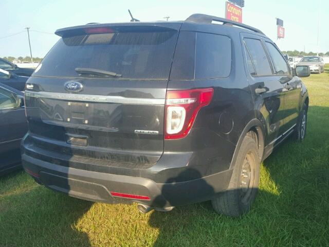 1FM5K7B83DGB77243 - 2013 FORD EXPLORER BLACK photo 4