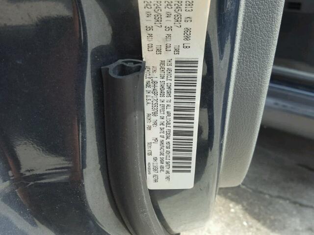 1J8HH48P17C553780 - 2007 JEEP COMMANDER BLUE photo 10