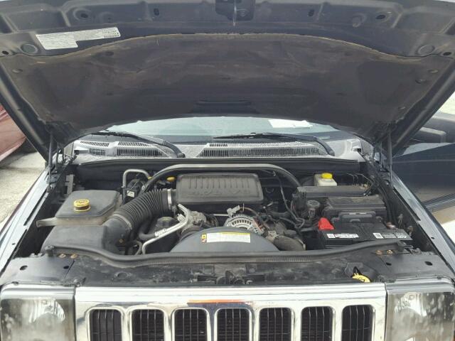 1J8HH48P17C553780 - 2007 JEEP COMMANDER BLUE photo 7