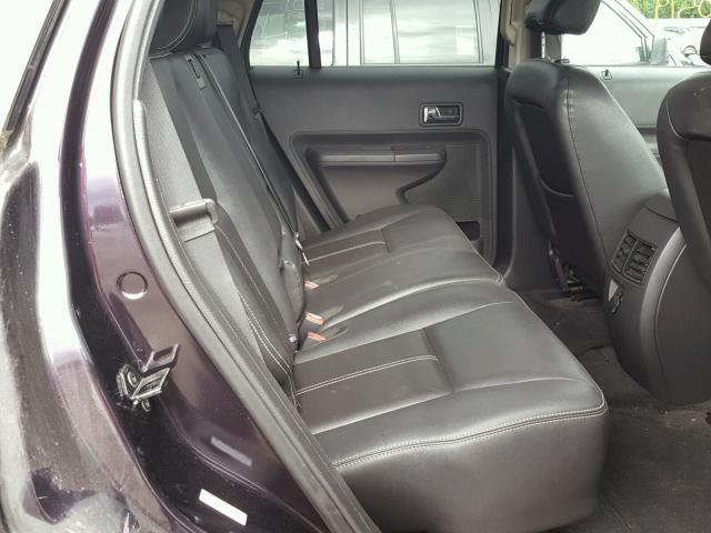 2FMDK49C67BB63613 - 2007 FORD EDGE SEL P PURPLE photo 6