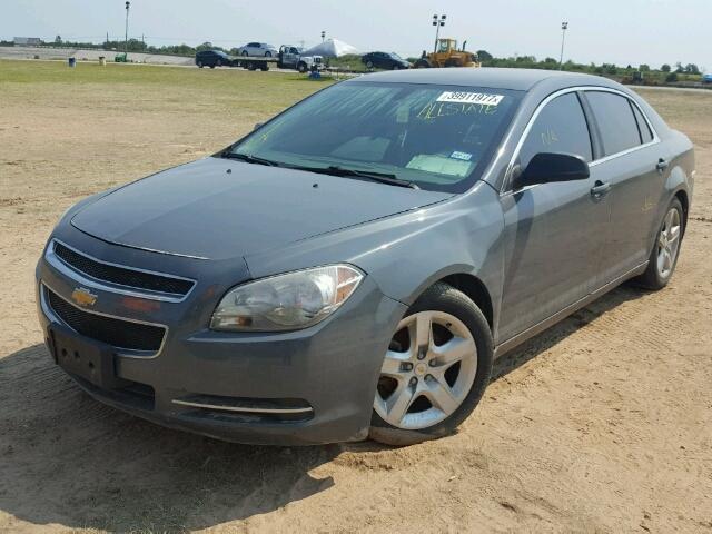 1G1ZG57B09F167968 - 2009 CHEVROLET MALIBU GRAY photo 2