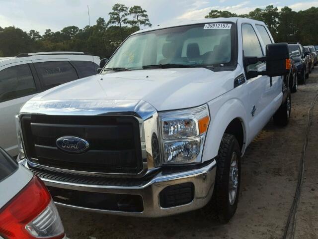 1FT7W2AT8GED38017 - 2016 FORD F250 SUPER WHITE photo 2