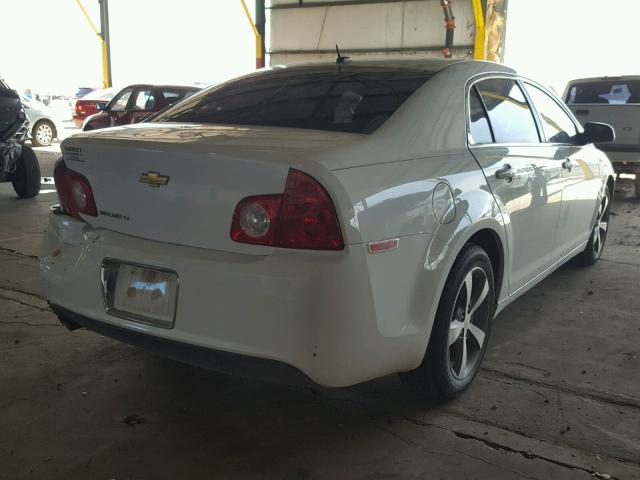 1G1ZC5E18BF370747 - 2011 CHEVROLET MALIBU 1LT 白色 照片 4