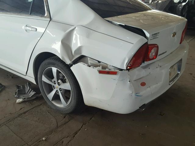 1G1ZC5E18BF370747 - 2011 CHEVROLET MALIBU 1LT 白色 照片 9