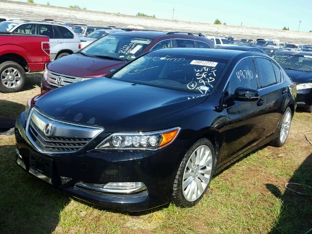 JH4KC1F51EC005382 - 2014 ACURA RLX TECH BLACK photo 2