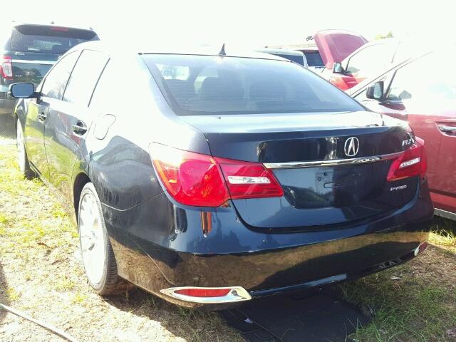 JH4KC1F51EC005382 - 2014 ACURA RLX TECH BLACK photo 3