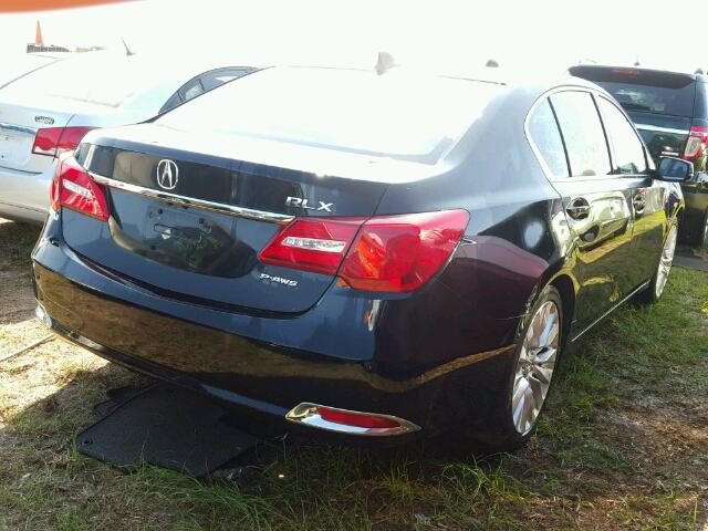 JH4KC1F51EC005382 - 2014 ACURA RLX TECH BLACK photo 4