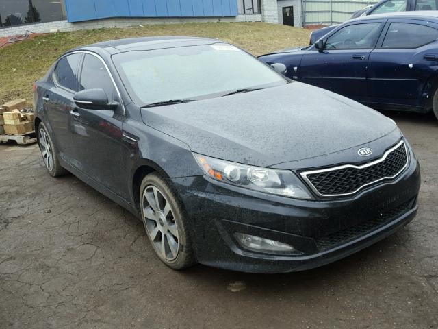 KNAGR4A61B5127986 - 2011 KIA OPTIMA SX BLACK photo 1