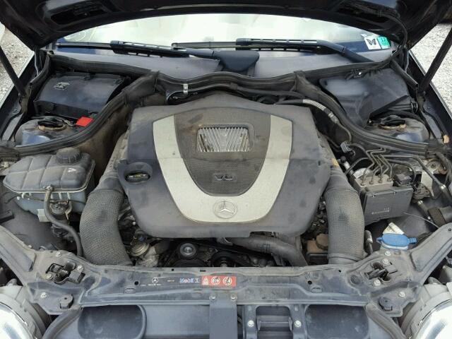 WDBTJ56H99F268560 - 2009 MERCEDES-BENZ CLK 350 BLUE photo 7