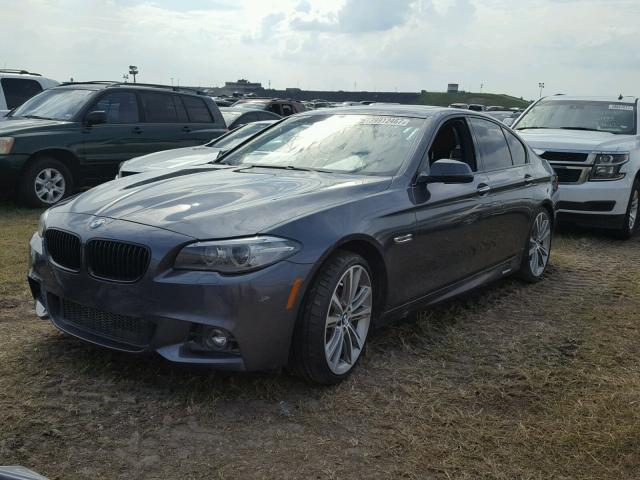 WBA5A5C55FD521849 - 2015 BMW 528 I GRAY photo 2