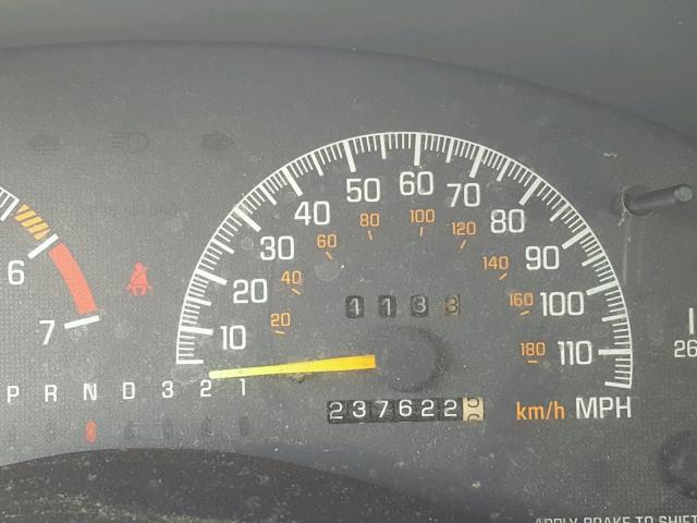 1G2WR1211YF131558 - 2000 PONTIAC GRAND PRIX SILVER photo 8