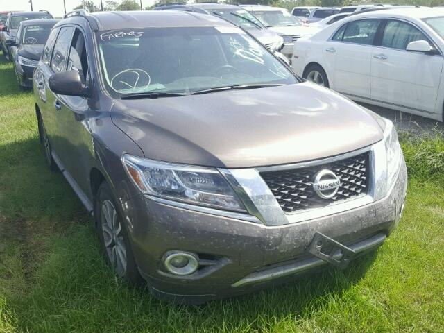 5N1AR2MN0GC668865 - 2016 NISSAN PATHFINDER GRAY photo 1