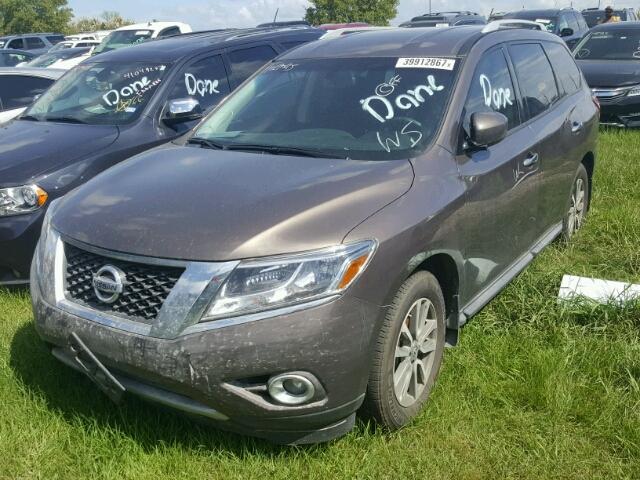 5N1AR2MN0GC668865 - 2016 NISSAN PATHFINDER GRAY photo 2
