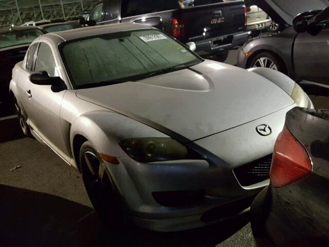 JM1FE17N740130995 - 2004 MAZDA RX8 SILVER photo 1