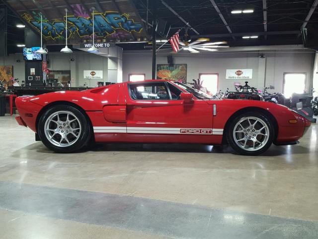 1FAFP90SX5Y400447 - 2005 FORD GT RED photo 1