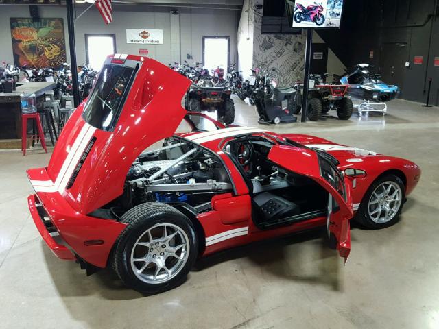 1FAFP90SX5Y400447 - 2005 FORD GT RED photo 18