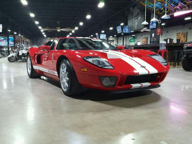 1FAFP90SX5Y400447 - 2005 FORD GT RED photo 2