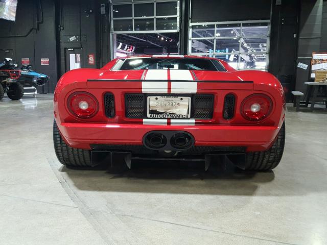 1FAFP90SX5Y400447 - 2005 FORD GT RED photo 7