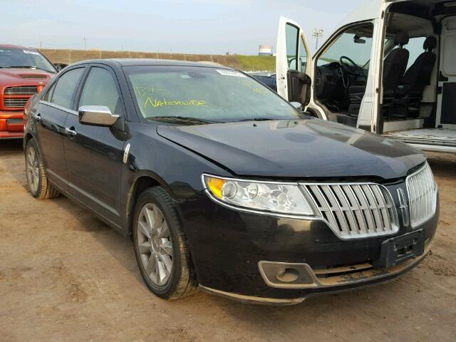 3LNHL2GCXCR814792 - 2012 LINCOLN MKZ BLACK photo 1