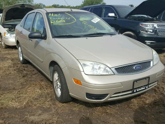 1FAFP34N87W254890 - 2007 FORD FOCUS ZX4 GOLD photo 1