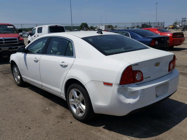 1G1ZA5EU0CF148592 - 2012 CHEVROLET MALIBU LS თეთრი ფოტო 3