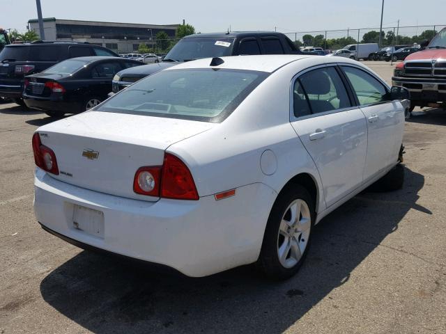 1G1ZA5EU0CF148592 - 2012 CHEVROLET MALIBU LS თეთრი ფოტო 4