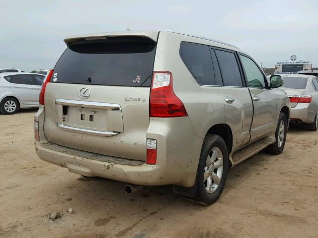 JTJBM7FX2C5048341 - 2012 LEXUS GX BEIGE photo 4