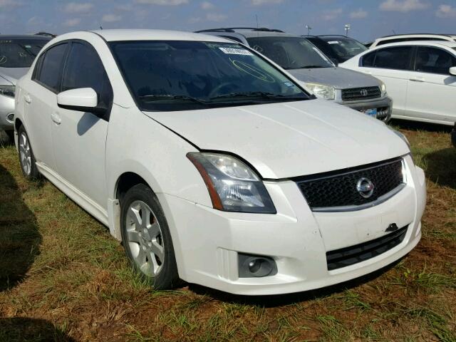 3N1AB6AP7CL775290 - 2012 NISSAN SENTRA 2.0 WHITE photo 1