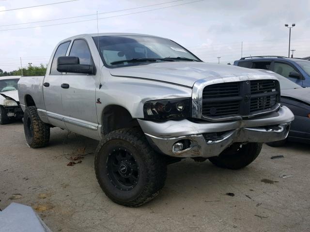 3D7KU28C74G240936 - 2004 DODGE RAM 2500 S SILVER photo 1