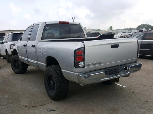 3D7KU28C74G240936 - 2004 DODGE RAM 2500 S SILVER photo 3