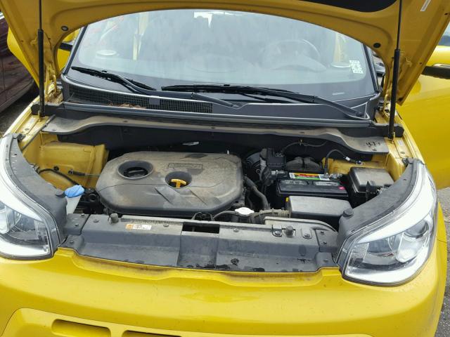 KNDJX3A53F7126879 - 2015 KIA SOUL ! YELLOW photo 7