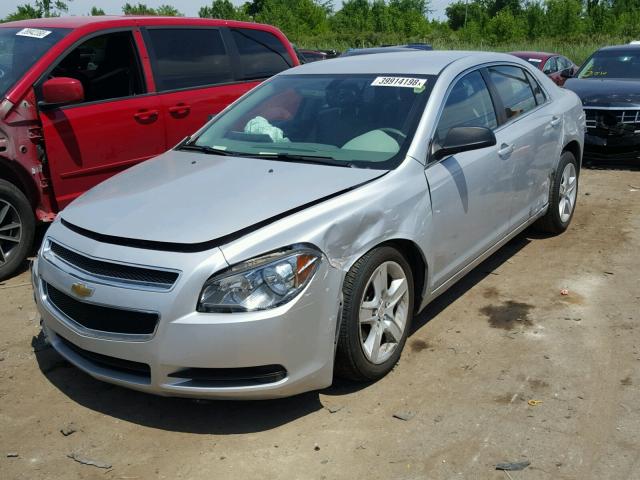 1G1ZB5E16BF178584 - 2011 CHEVROLET MALIBU LS SILVER photo 2