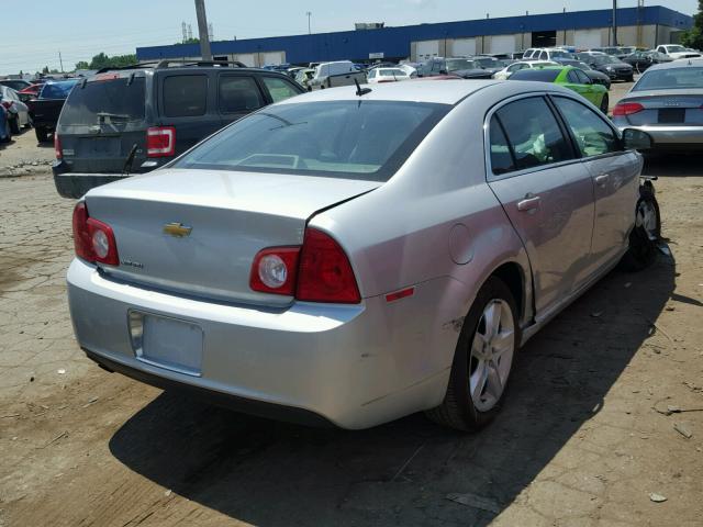 1G1ZB5E16BF178584 - 2011 CHEVROLET MALIBU LS SILVER photo 4