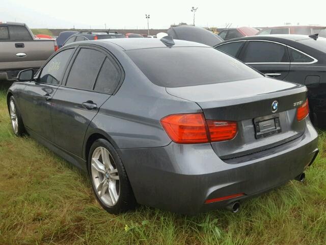 WBA3A9G56DNR97088 - 2013 BMW 335 GRAY photo 3