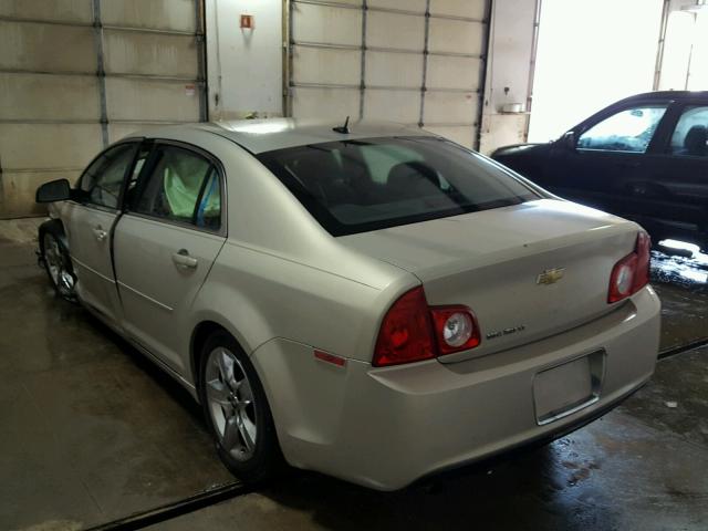 1G1ZC5EB2AF132772 - 2010 CHEVROLET MALIBU 1LT BEIGE photo 3